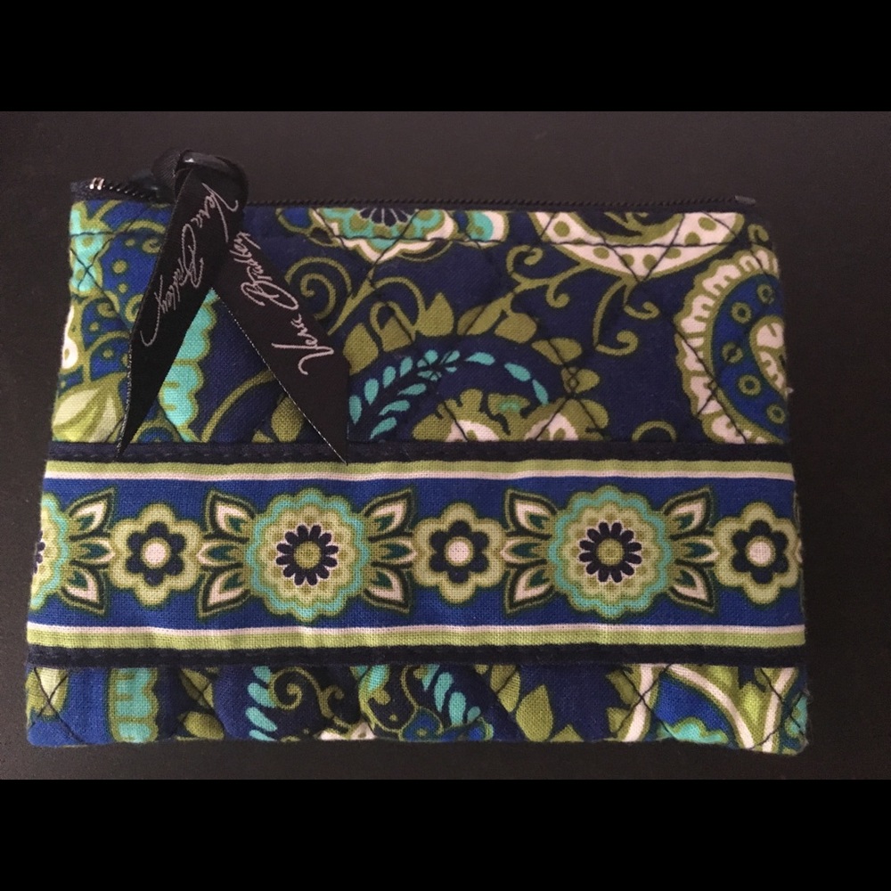 New Vera Bradley Rhythm and Blues Coin Purse